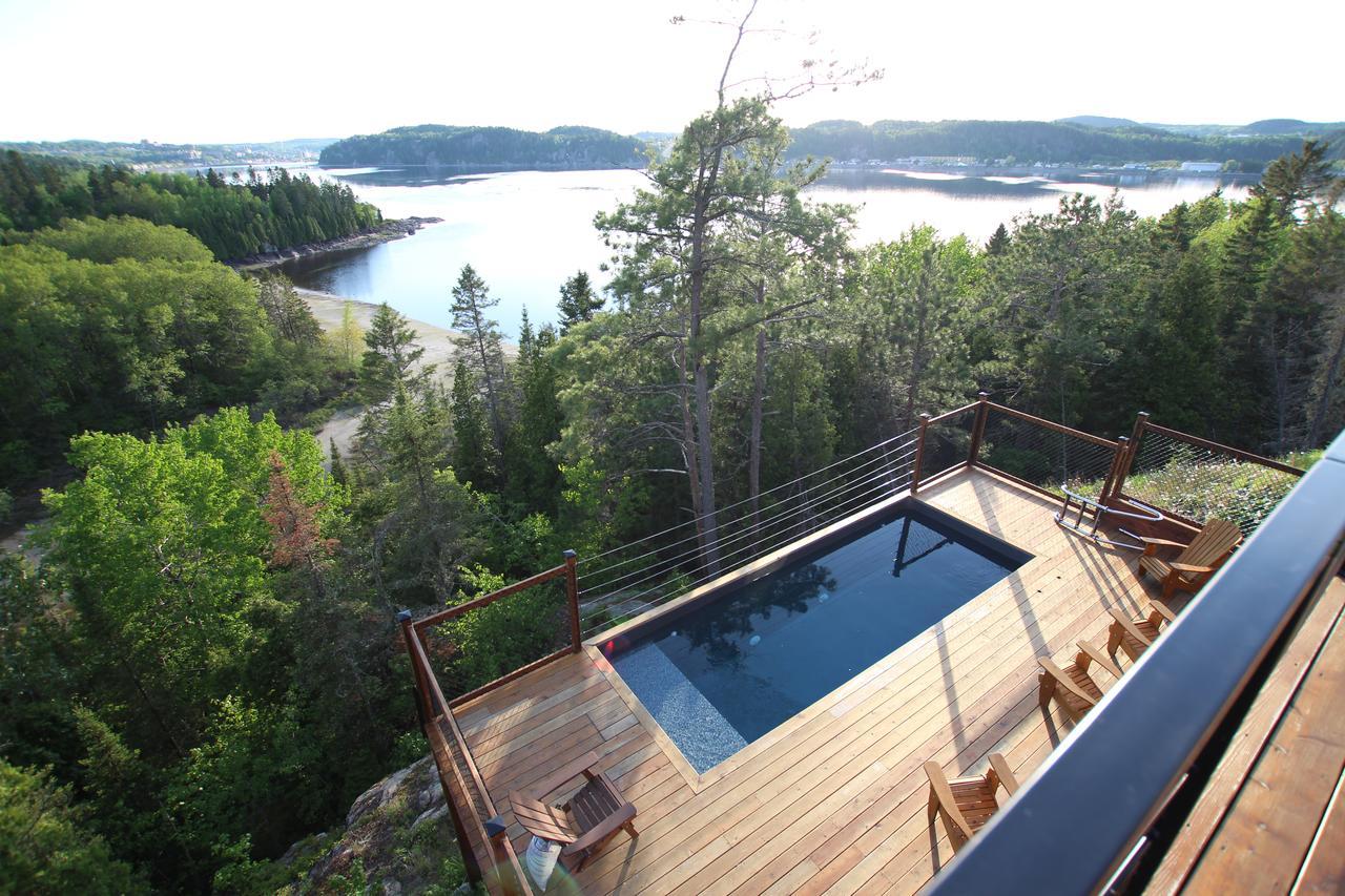 Chicoutimi Gite Du Haut Des Arbres المظهر الخارجي الصورة
